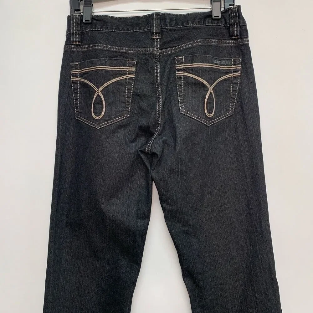 Calvin Klein Women's Jeans Pants 28 / 6 Black‎ Denim Skinny